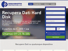 Tablet Screenshot of discorotto.com